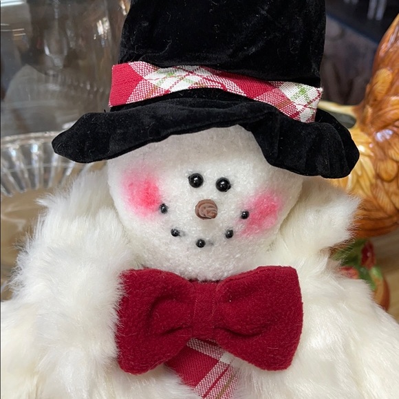 Snowman Couple Christmas Carolers Holiday Decor❤️❤️ - Picture 3 of 16
